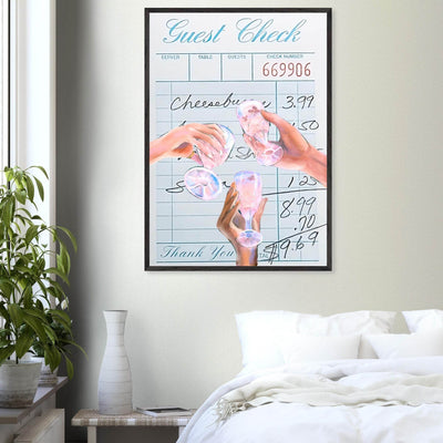 Vibrant Cocktail 'Guest Check' - Vibrantwalls