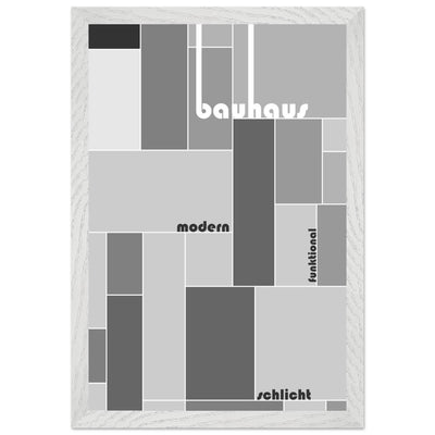 Bauhaus Style Grid - Vibrantwalls