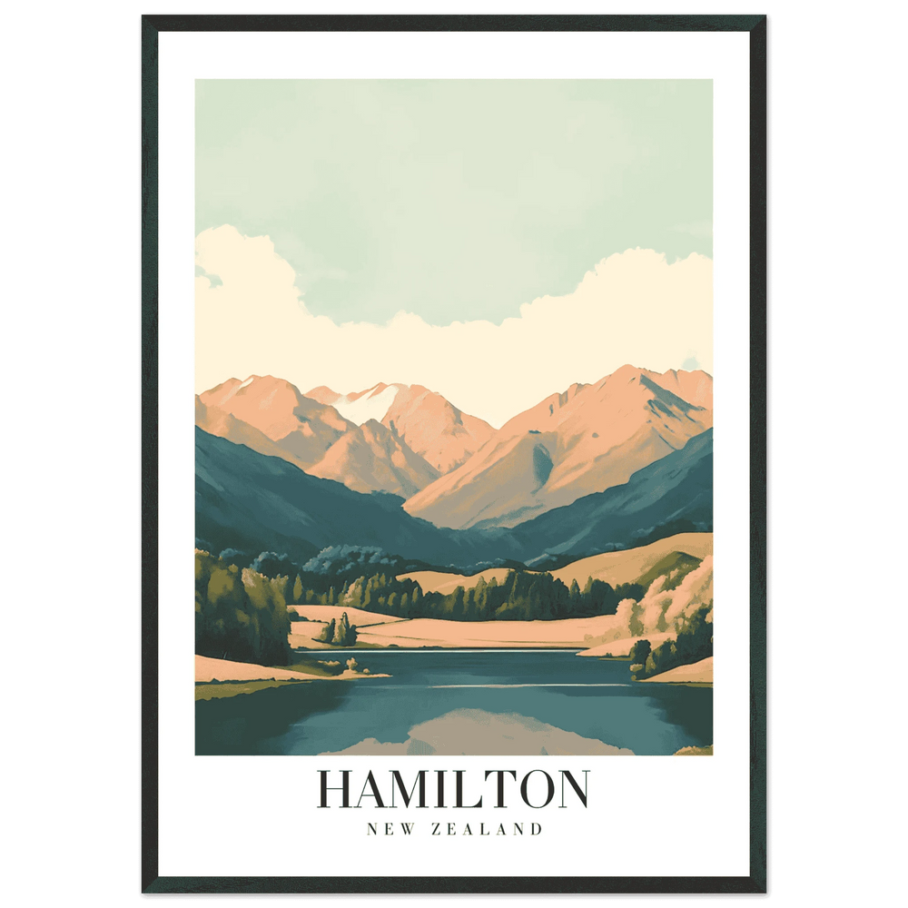 Hamilton New Zealand Wall Art - Vibrantwalls