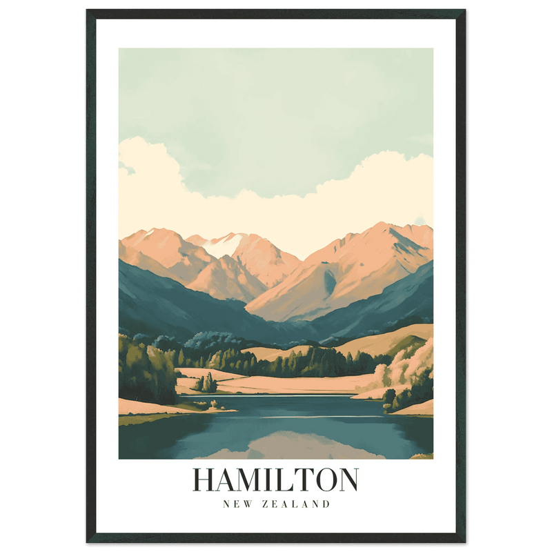 Hamilton New Zealand Wall Art - Vibrantwalls