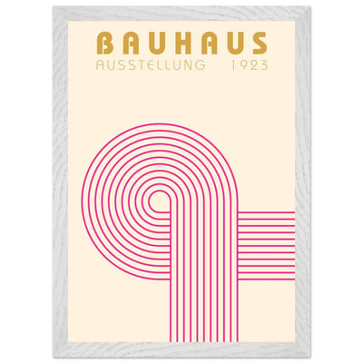 Bauhaus Pink Pop Decor for Modern Home Aesthetics - Vibrantwalls