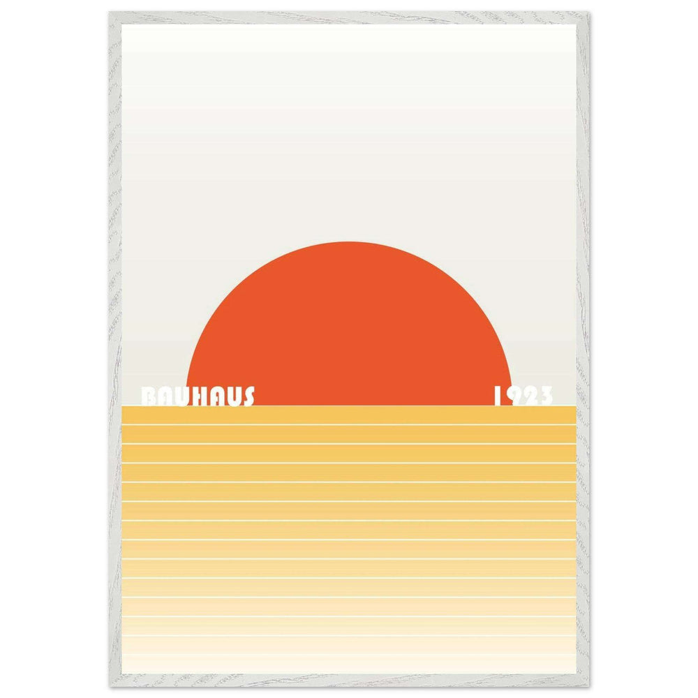 Bauhaus Sunset Abstraction - Vibrantwalls