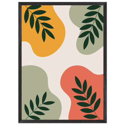 Abstract Botanical Art - Vibrantwalls