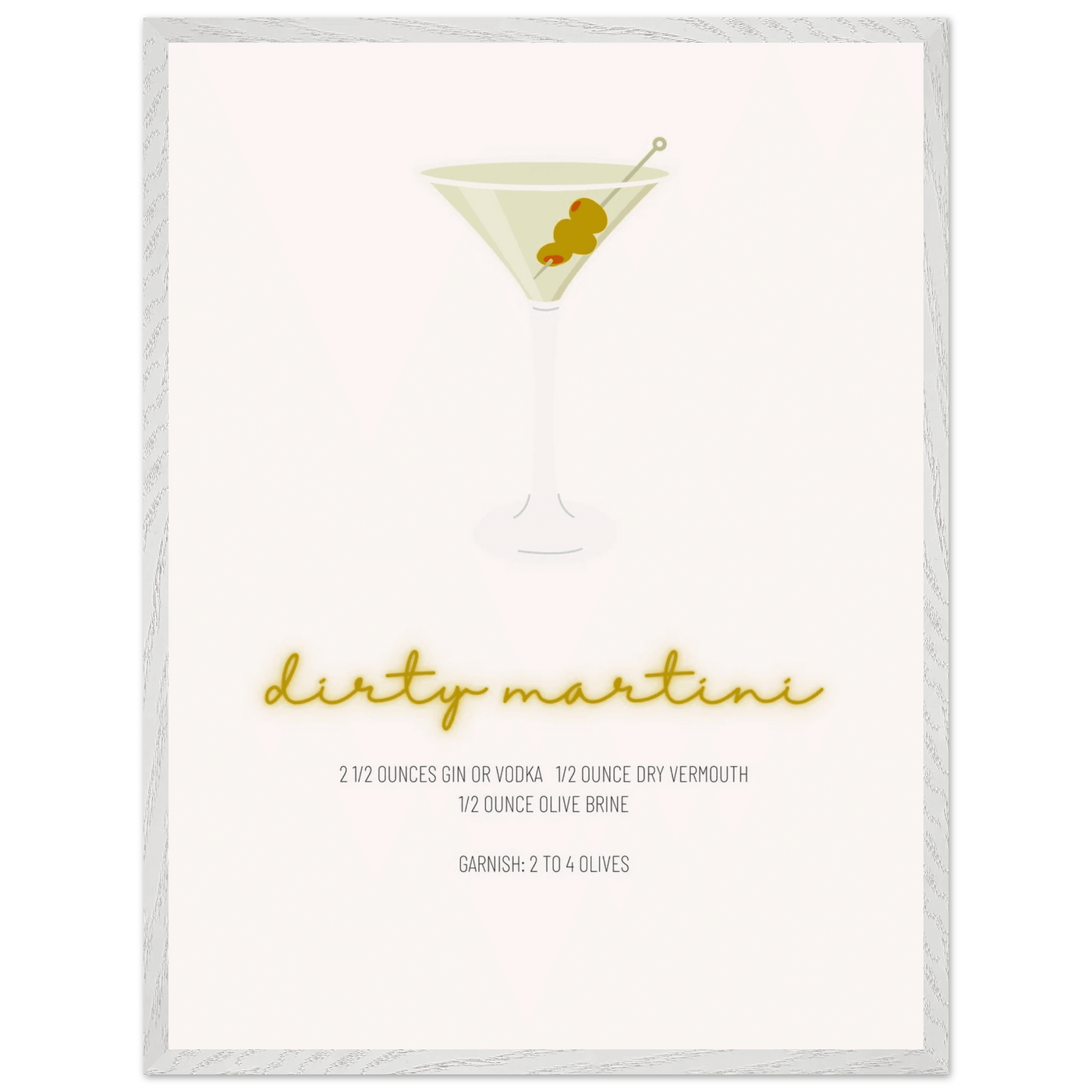 Dirty Martini Recipe - Vibrantwalls