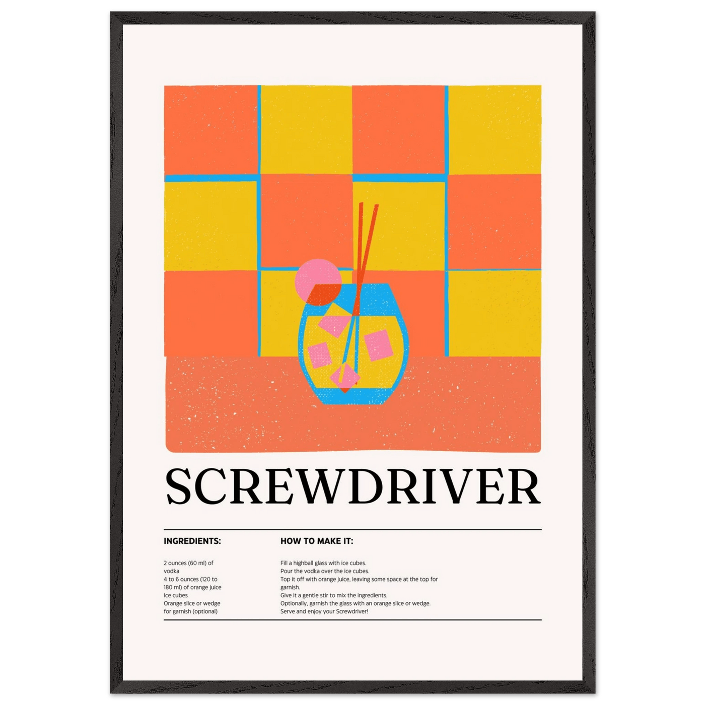 Screwdriver Cocktail Recipe - Vibrantwalls