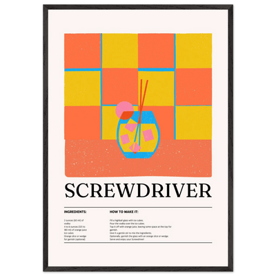 Screwdriver Cocktail Recipe - Vibrantwalls