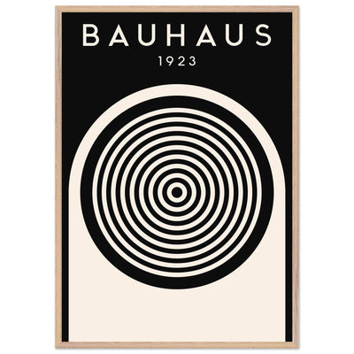 Bauhaus Black & Cream - Vibrantwalls