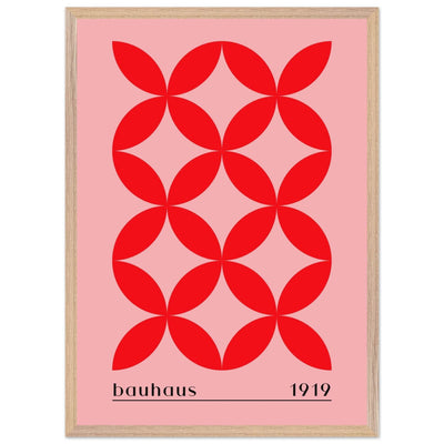 Bauhaus Minimalist Bold Red Geometric Design - Vibrantwalls