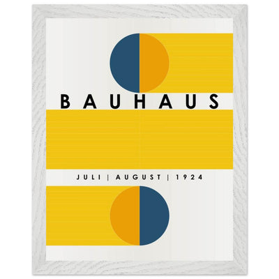 Bauhaus Blue Tunnel Geometric - Vibrantwalls