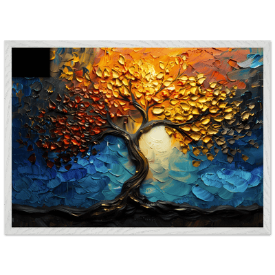 The Tree of Life Premium Wooden - Vibrantwalls