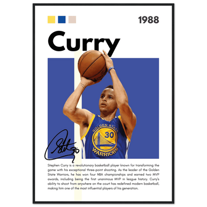Stephen Curry Golden State Warriors Vintage Art - Vibrantwalls