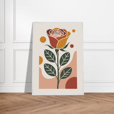 Boho Rose Art - Vibrantwalls