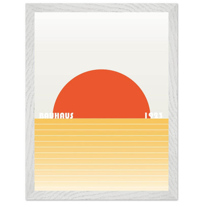Bauhaus Sunset Abstraction - Vibrantwalls