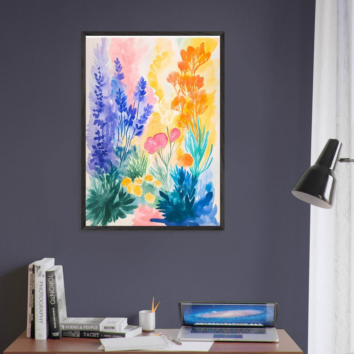 Abstract Floral Garden Matisse - Vibrantwalls