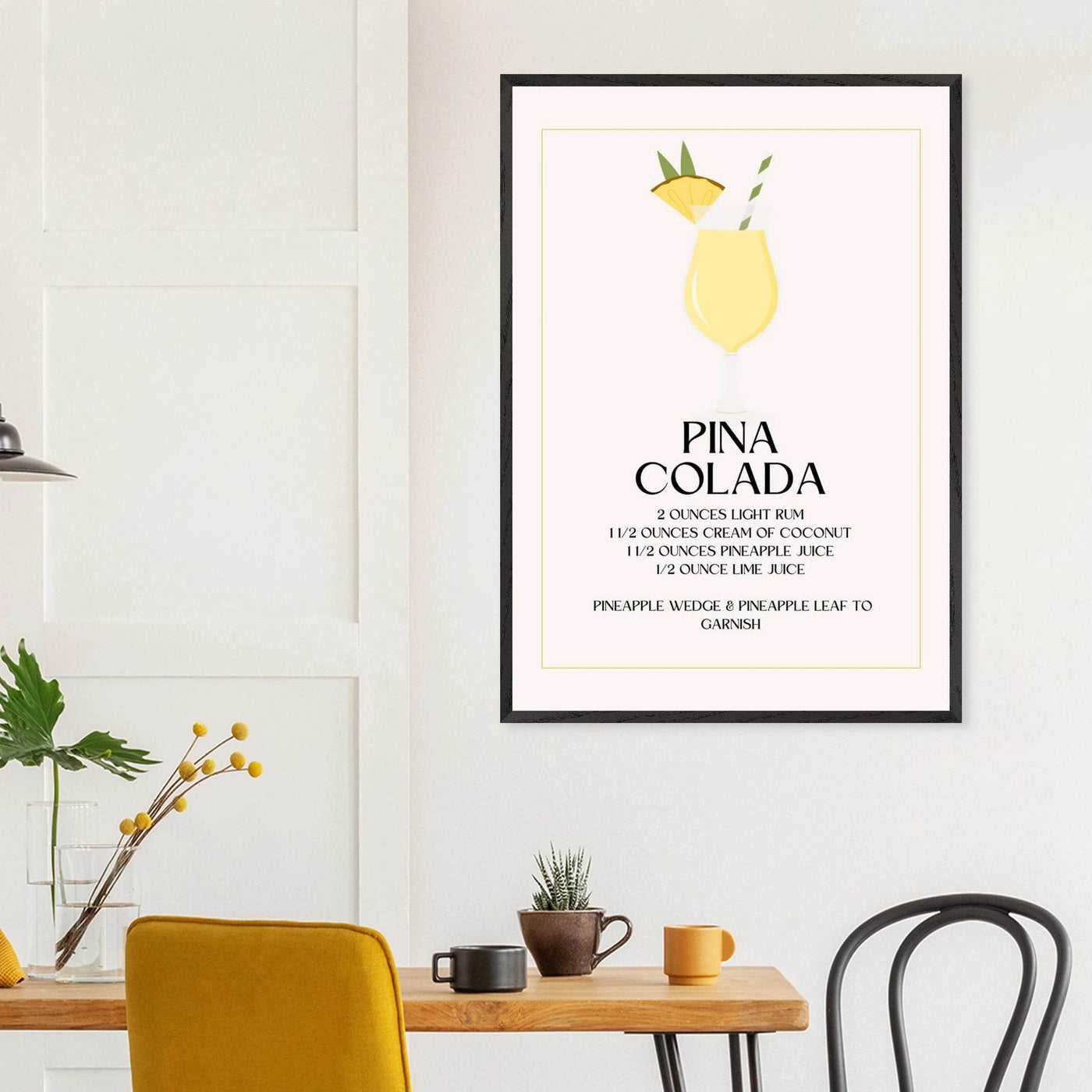 Pina Colada Cocktail Recipe - Vibrantwalls
