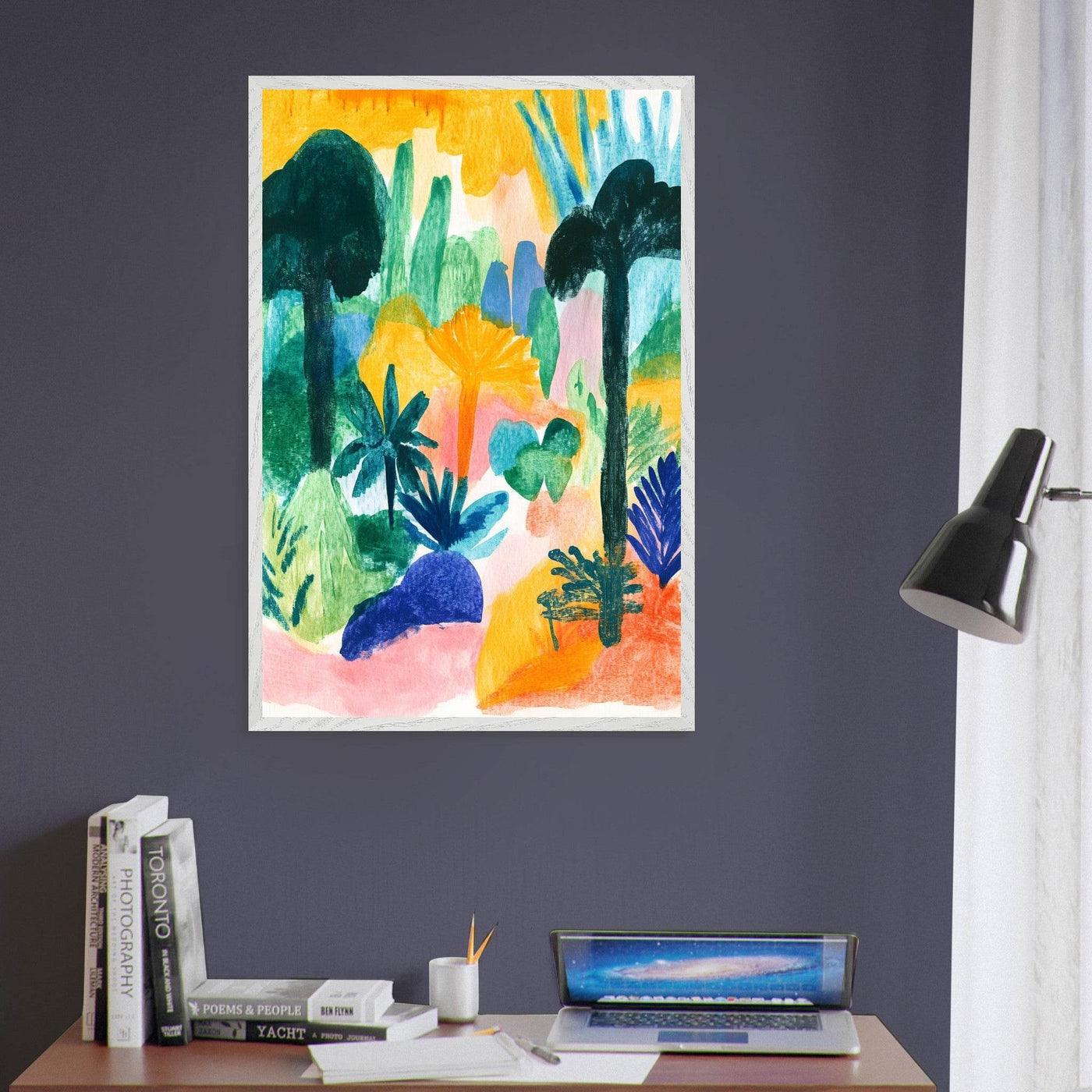 Abstract Tropical - Vibrantwalls