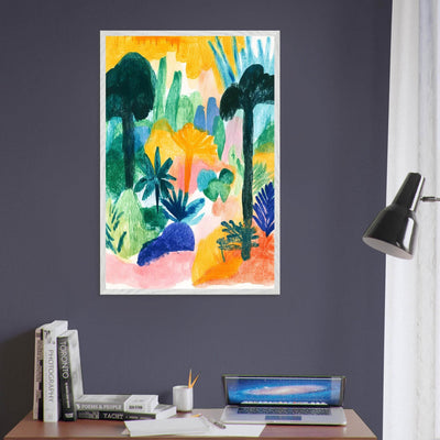 Abstract Tropical - Vibrantwalls