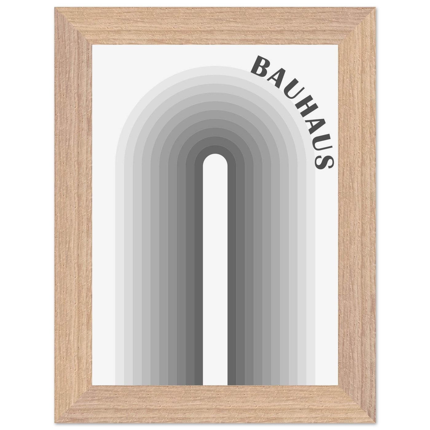 Bauhaus-Style Gradient Arch - Vibrantwalls