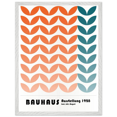 Bauhaus-Style The Blue Waves - Vibrantwalls
