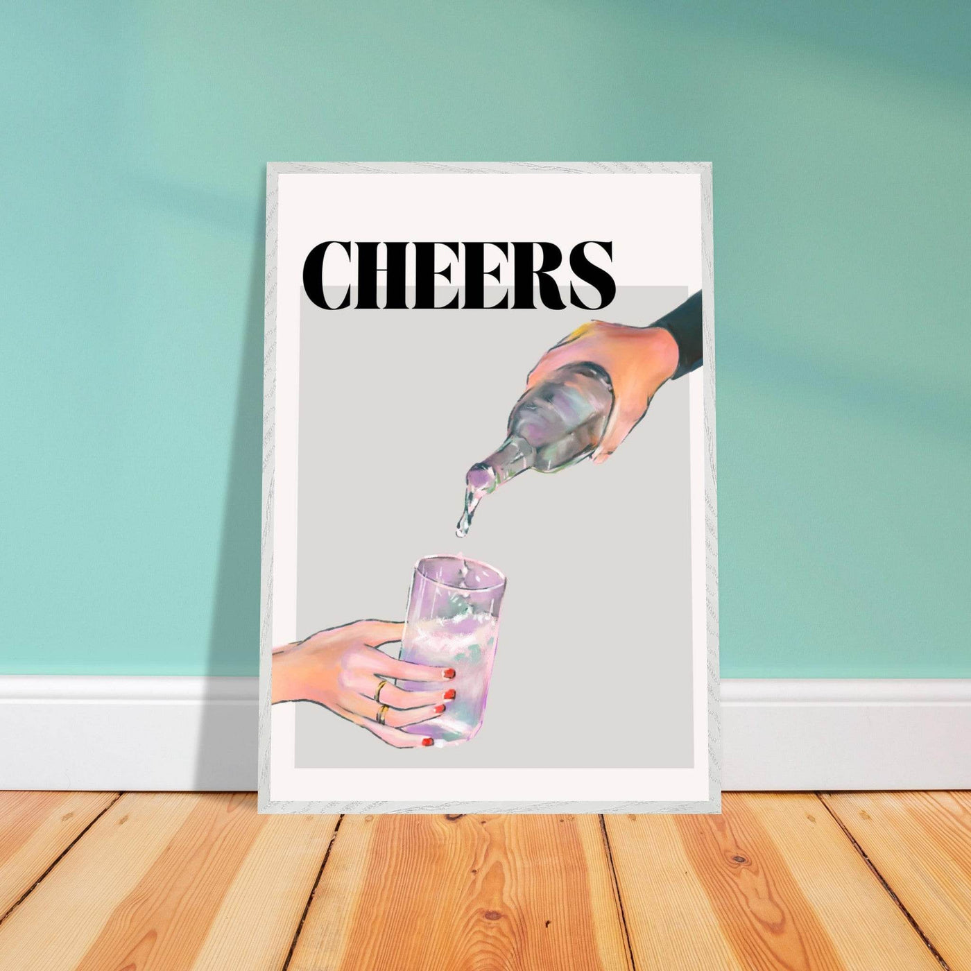 Cheers Cocktail - Vibrantwalls