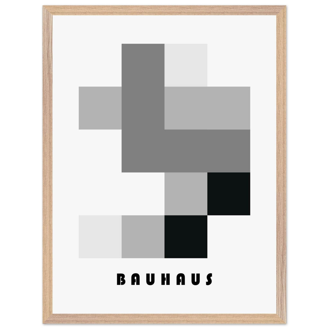 Bauhaus-Style Abstract Geometric - Vibrantwalls