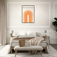 Bauhaus Ausstellung 1923 Retro Arch Wall Art - Vibrantwalls