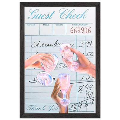Vibrant Cocktail 'Guest Check' - Vibrantwalls