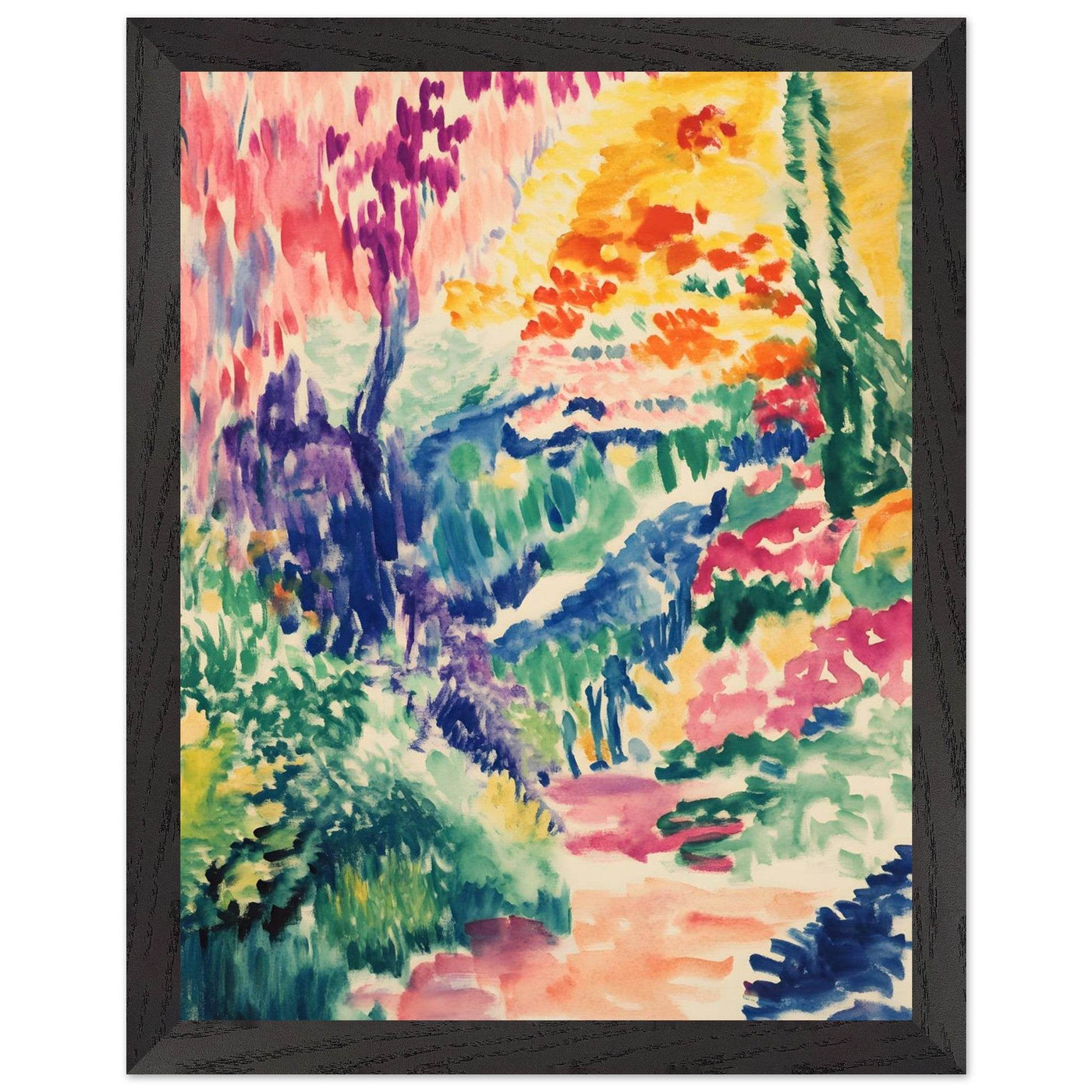 Abstract Garden Delights Henri Matisse - Vibrantwalls