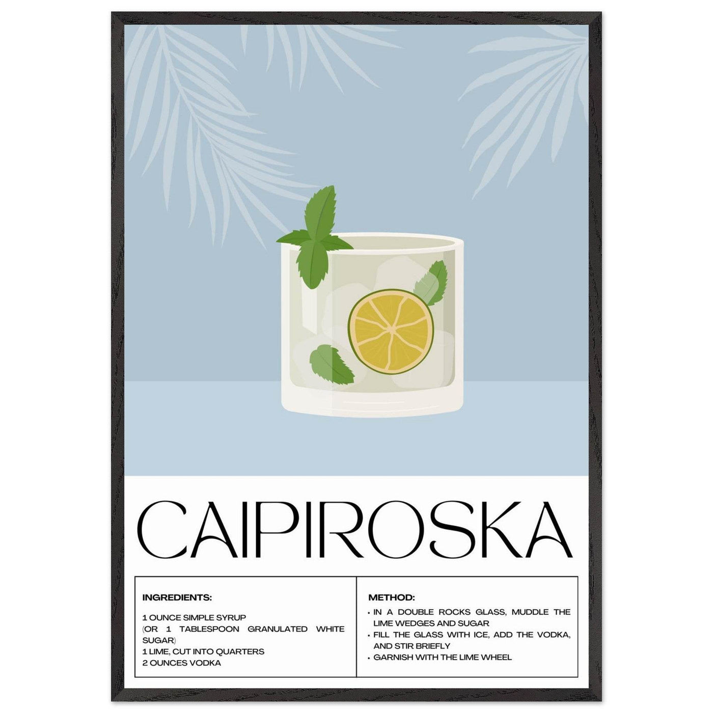 Caipiroska Cocktail Recipe - Vibrantwalls