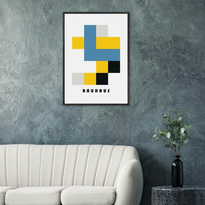 Bauhaus Geometric Abstract - Vibrantwalls