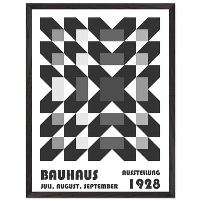 Bauhaus-Style Geometric Grid - Vibrantwalls
