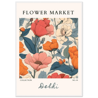 Delhi Flower Wall Art - Vibrantwalls