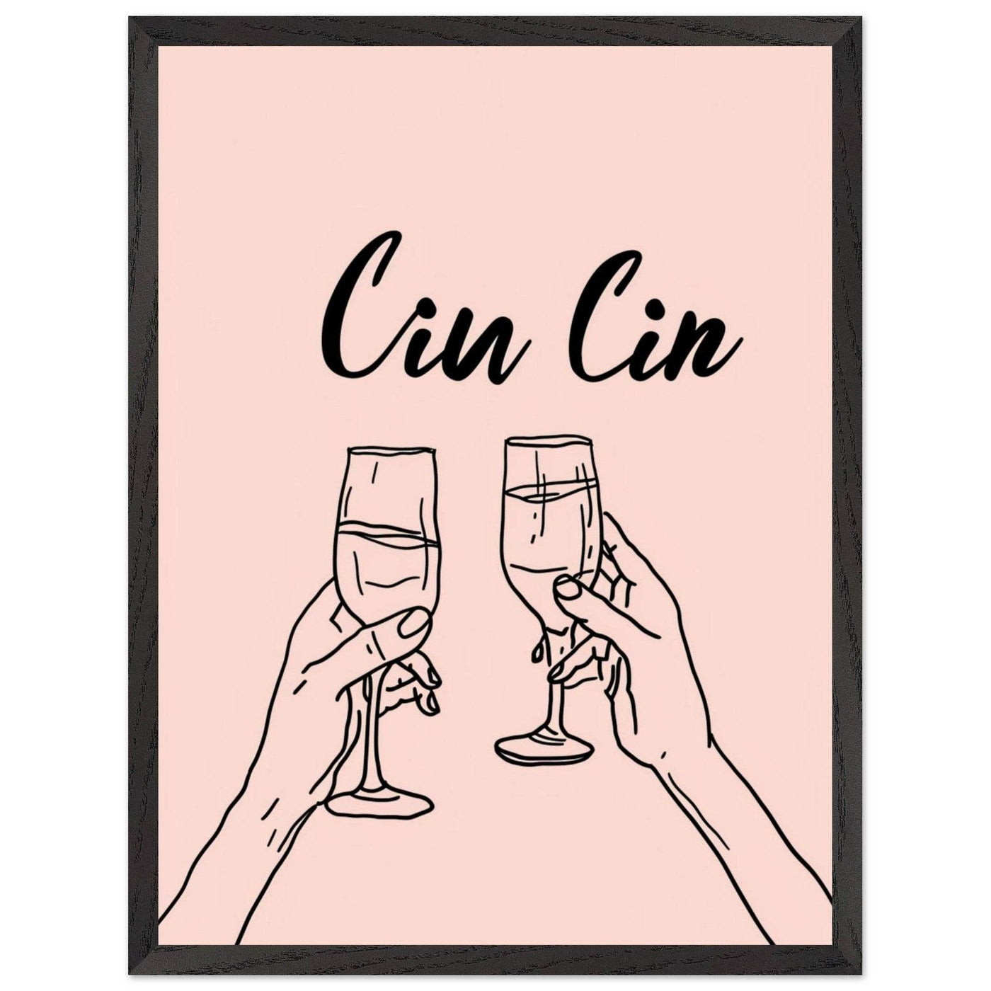 Cin Cin Toast Art Print - Vibrantwalls