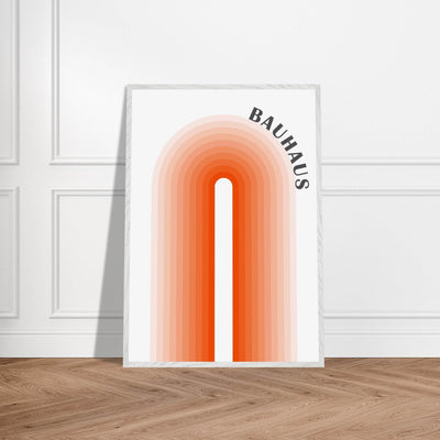 Bauhaus-Style Gradient Arch - Vibrantwalls