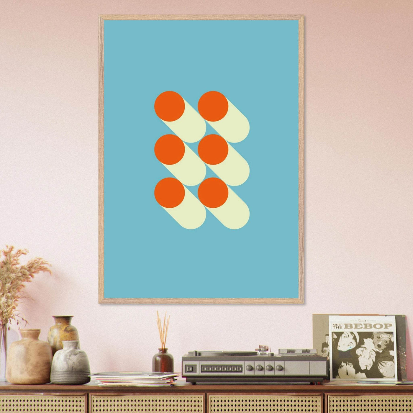 Abstract Geometric Print - Vibrantwalls
