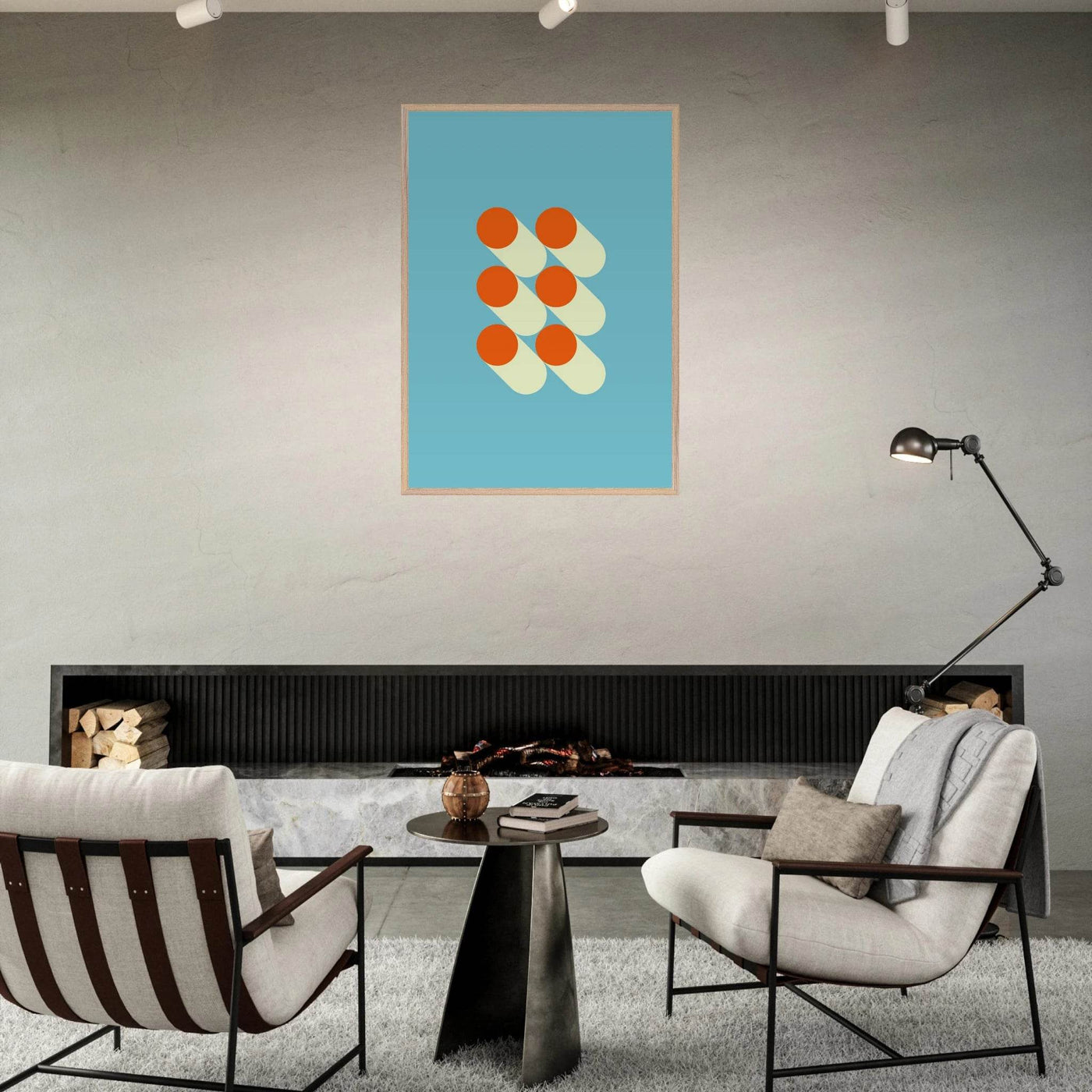 Abstract Geometric Print - Vibrantwalls