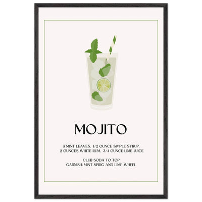 Mojito Cocktail Recipe - Vibrantwalls