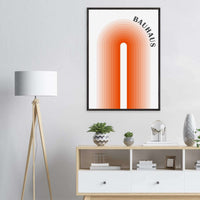 Bauhaus-Style Gradient Arch - Vibrantwalls