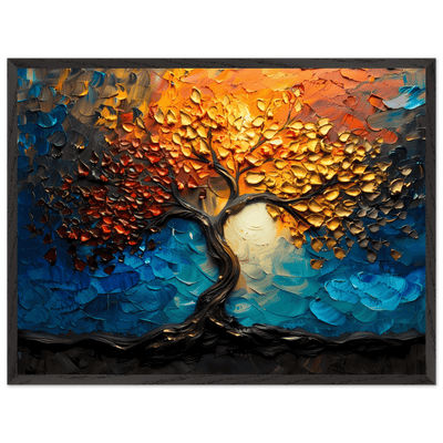 The Tree of Life Premium Wooden - Vibrantwalls