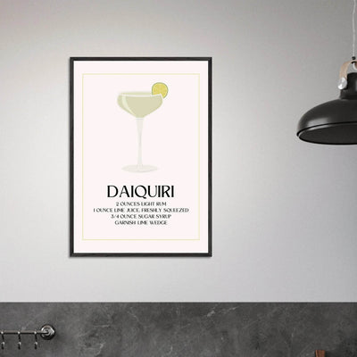 Classic Daiquiri Cocktail Recipe - Vibrantwalls