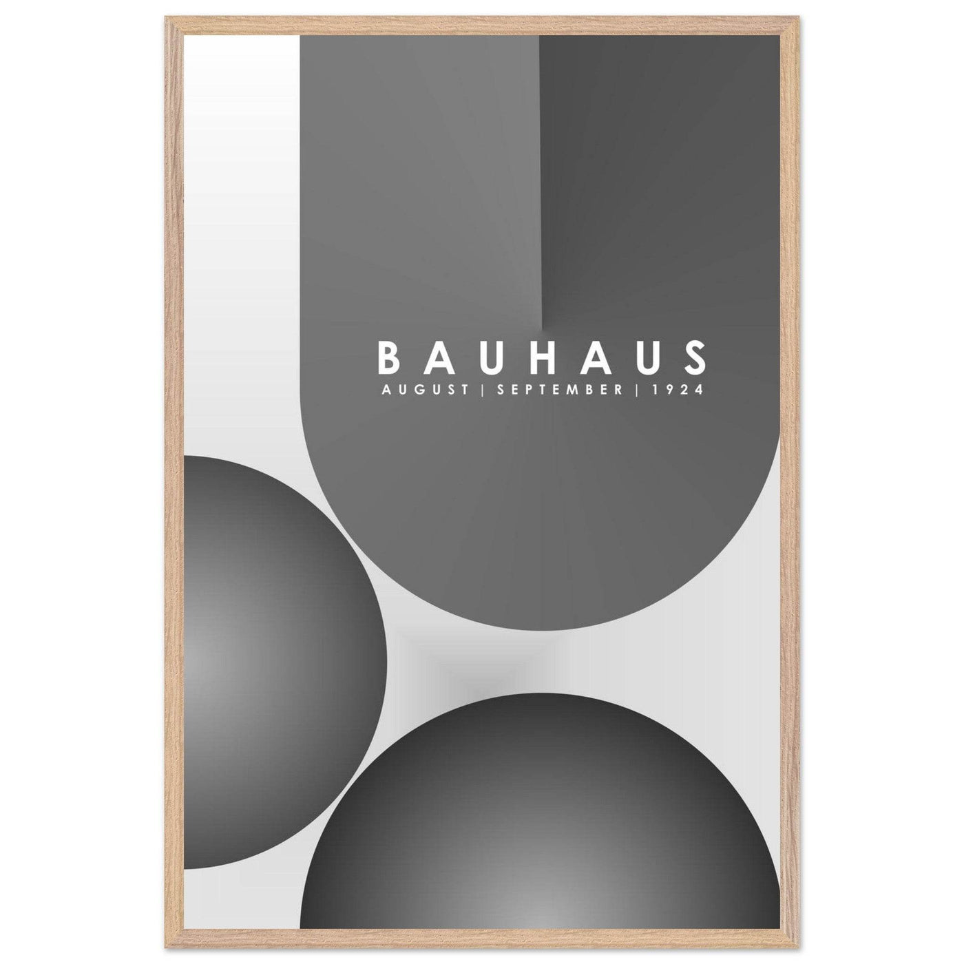 Bauhaus-Style The Blue Tunnel - Vibrantwalls