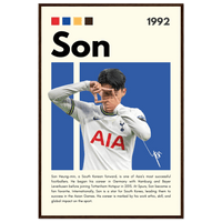 Son Heung-min Wall Art - Vibrantwalls