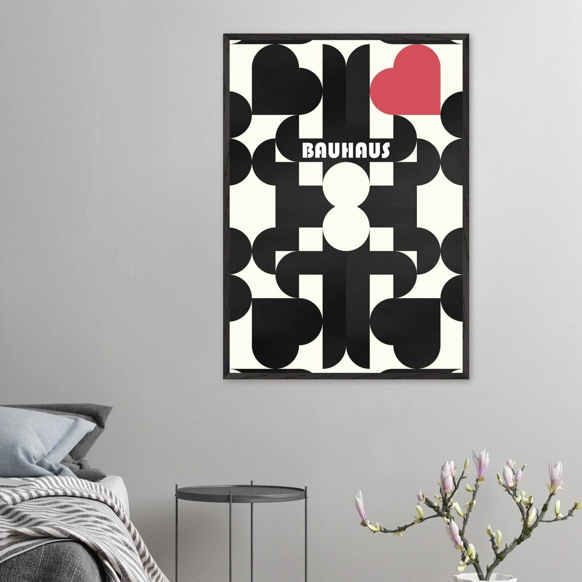 Bauhaus Geometric Harmony Movement Style Design Poster Wall Art - Vibrantwalls