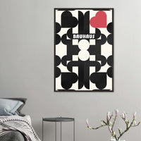 Bauhaus Geometric Harmony Poster Wall Art - Vibrantwalls