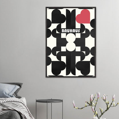 Bauhaus Geometric Harmony Movement Style Design Poster Wall Art - Vibrantwalls
