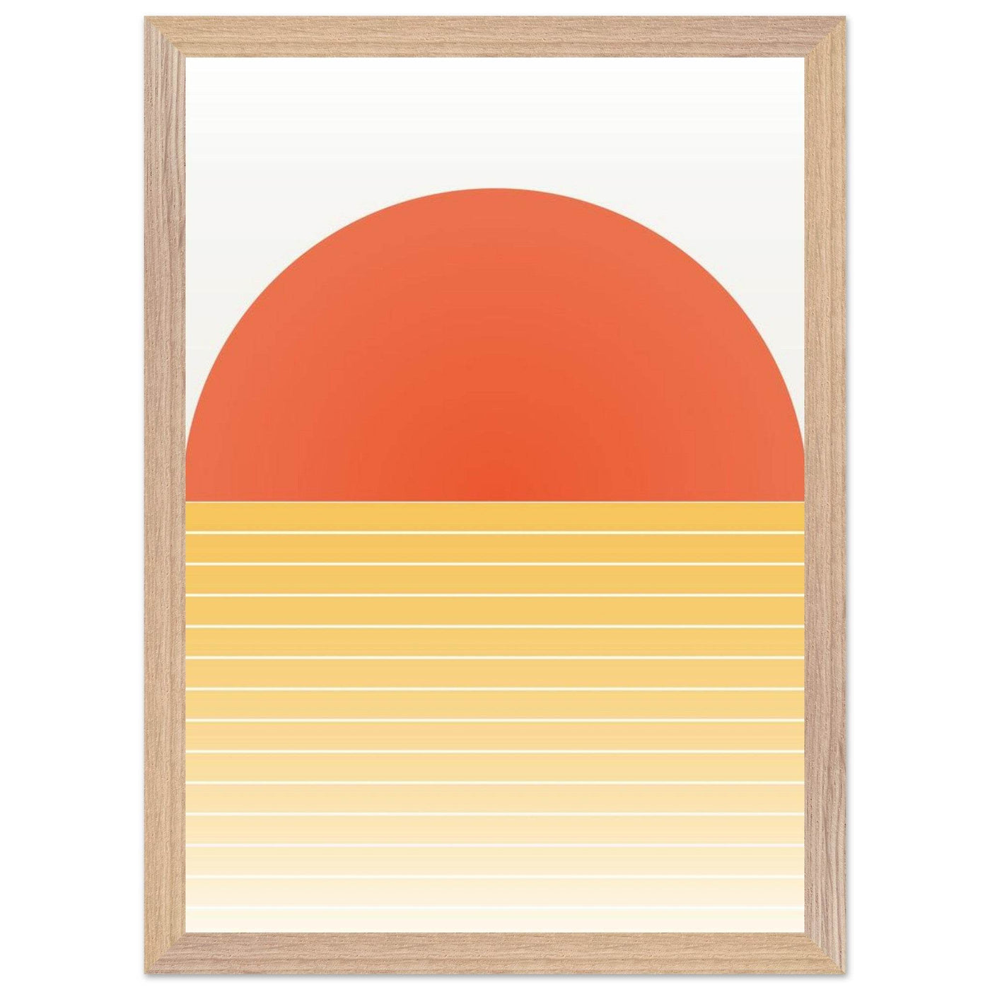 Bauhaus Sunset 1923 - Vibrantwalls