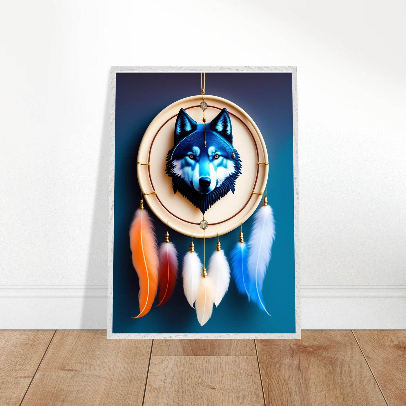 Mystic Wolf Dreamcatcher - Vibrantwalls