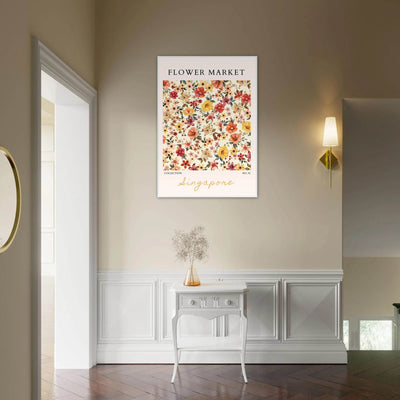 Flower Market Collection Framed Posters – Vibrant Floral Art Prints | Ready-to-Hang in Your Choice of Frame - Vibrantwalls