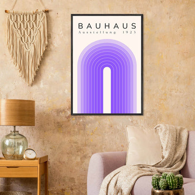 Bauhaus Ausstellung 1923 Violet - Vibrantwalls