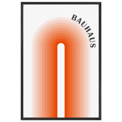 Bauhaus-Style Gradient Arch - Vibrantwalls